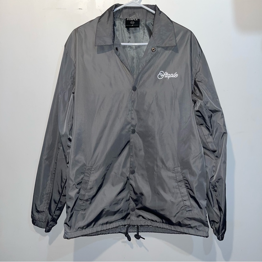 Staple Metallic Gray Jacket
